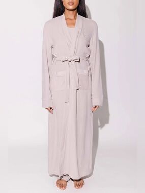 Fancy Homebody Soft Sleep Long Robe